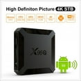 thumbnail image 4 of Boîtier TV Android 10.0 X96Q Allwinner H313 Quadricœur 4K Intelligent Android TV 2.4G Wifi X96 Q Décodeur Réglementaire Britannique, 4 of 5