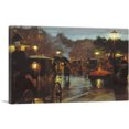 thumbnail image 1 of ARTCANVAS Paris At Night 1889 Canvas Art Print by Charles Courtney Curran - Size: 26" x 18" (0.75" Deep), 1 of 9
