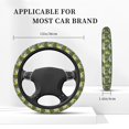 thumbnail image 5 of Balery Surfing Dinosaur print Steering Wheel Covers Elastic Skidproof Steering Wheel Protective Cover Case for Men Women Universal 15 Inches Cars Accessories, 5 of 8