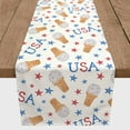 thumbnail image 3 of Creative Products USA Sprinkles Stars Pattern 16 x 72 Poly Twill Table Runner, 3 of 3