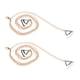 thumbnail image 1 of 1 par de correas de hombro de  ajustable antideslizante de metal hombro de repuesto Hombro dorado jinwen  Correas de sujetador de hombro, 1 of 8