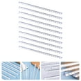thumbnail image 4 of Miangastore 10Pcs Clear Triangular Ruler Plastic Scale Ruler Plastic Drawing Ruler Students Scale Ruler, 4 of 8