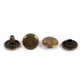 thumbnail image 1 of 100Sets Double Cap Rivet Iron DIY Craft Punk Spike Studs Decoration with Caps for Bags Clothes Shoes, 1 of 2
