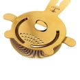 thumbnail image 3 of Barfly Heavy-Duty Spring Bar Strainer w/4 Prongs, One Size, Gold, 3 of 6