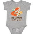 thumbnail image 3 of Inktastic My Grammy Loves Me Fox Boys or Girls Baby Bodysuit, 3 of 5