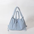 thumbnail image 3 of Bolso Mano Puffer para Mujer Con Correa Ajustable Bolso Cruzado Mochila Nailon (azul), 3 of 9