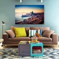 thumbnail image 3 of IDEA4WALL Landscape Canvas Wall Art Italy City Canvas Prints Modern Home Wall Decor, 32"x48", 3 of 5