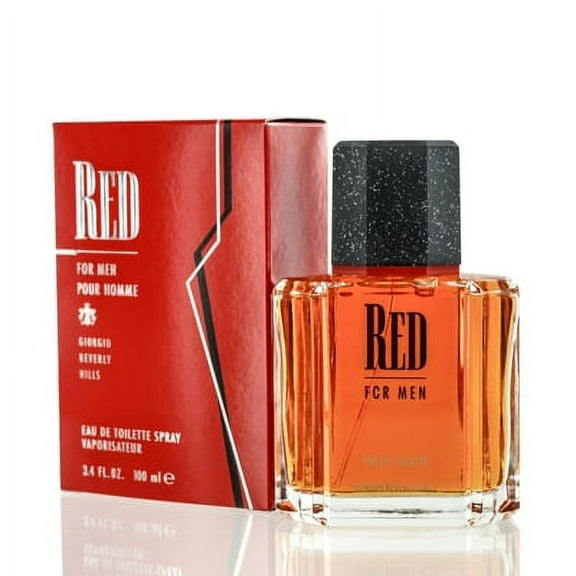 RED MEN GIORGIO B. HILLS EDT SPRAY 3.4 OZ Men
