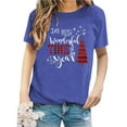 thumbnail image 4 of Lroveb Christmas Shirts for Women It's The Most Wonderful Time Of Year Letter Print Crew Neck Short Sleeve T Shirt Top Graphic T Shirts, 4 of 5