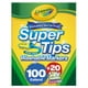 thumbnail image 3 of Juego de rotuladores Crayola Super Tips 120 unidades con Silly Sc, 3 of 7