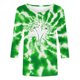 thumbnail image 2 of TaTaai Womens St. Patrick's Day Print 3/4 Sleeve Tops Casual Loose Round Neck Pullover T-Shirts Soft Comfortable Fashion Daily Wear Blouses for Women Gift, 2 of 5