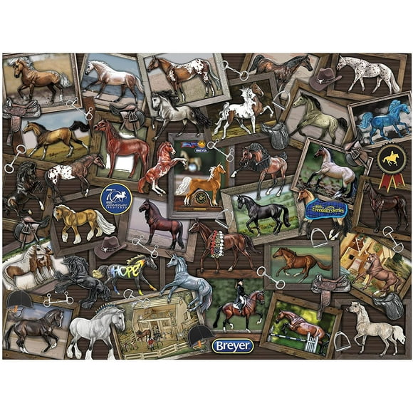 World of Breyer Horses 500 Piece Jigsaw Puzzle