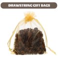 thumbnail image 3 of WRITWAA 100Pcs Candy Packing Bags Organza Drawstring Bags for Baby Showers, 3 of 5