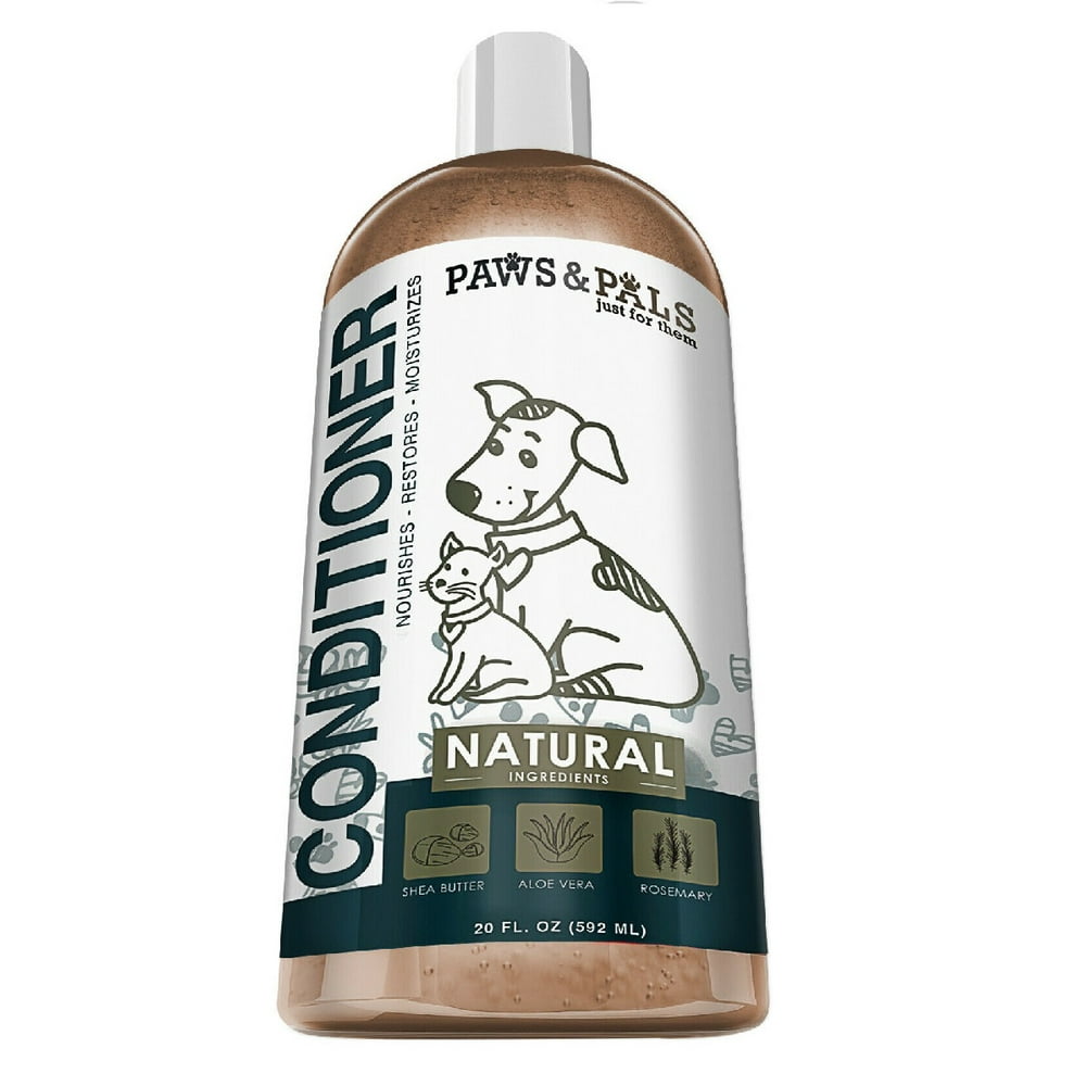 Pets Dog Conditioner 20 oz for Dry Itchy Skin Leave In Detangler and