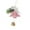 Pink, variant on Christmas Tree Wind Chime Ornament with Bells, Soft Chime Hanging Decor for Home Living Room and Window(Hot Pink)