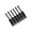 Black, variant on 6Pcs Guitar Tremolo Bridge Saddles Set Double Locking Systems Locked Saddles Electric Guitar Tremolo Bridge Parts