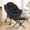 Black, variant on AUNEKIV Lazy Chair with Ottoman, Modern Sofa Armchair with Side Pocket, Accent Chair with Footrest for Bedroom, Grey