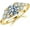 14K Yellow Gold Vermeil 6.5, variant on MOOSEA 1.2ct Moissanite Engagement Ring for Women, Brilliant D Color VVS1 Clarity Lab Created Moissanite Wedding Rings 14K White Yellow Rose Gold Vermeil Moissanite Anniversary Ring for Her