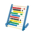 thumbnail image 4 of Education Abacus for Kids Math 10 Row Wooden Counting Frame Abacus Teach Counting, Addition and Subtraction, Math Number Game Preschool Learning Toys Blue, 4 of 8