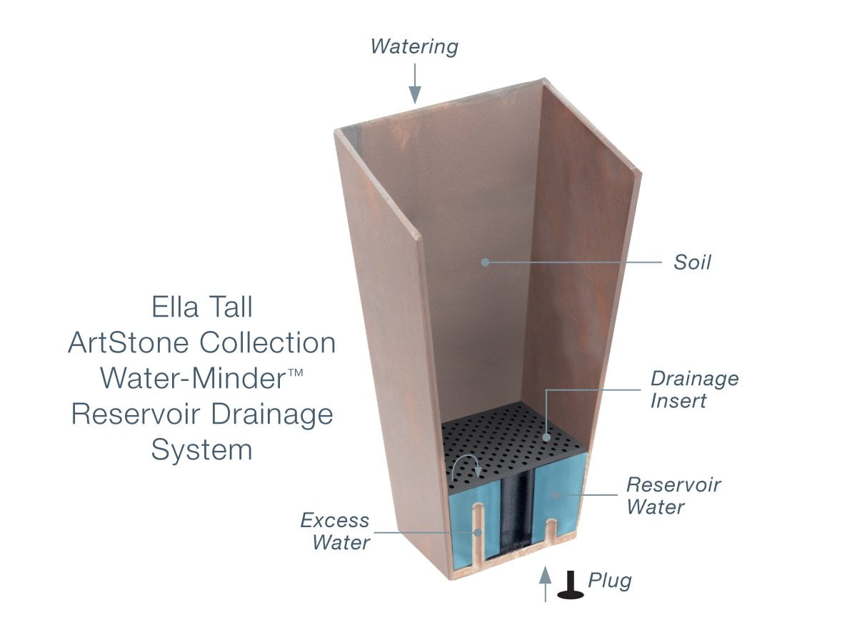 Novelty 19.5" Ella Tall Planter by Novelty