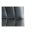 thumbnail image 5 of Alibi Contemporary Faux Leather Dining Chair - Set of 2 - Matte Black, 5 of 5