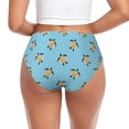 thumbnail image 3 of Womens Underwear Turtle print B Cuteness No Show Seamless Underwear for Women, Soft Stretch Women's Panties, Hipster Ladies Panties Bikini Underwear Briefs, 3 of 6
