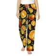 thumbnail image 2 of Kdxio Women's Comfy Stretch TangerinePrint Drawstring Pajama Pants-XX-Large, 2 of 9