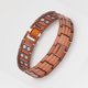 thumbnail image 1 of Pulsera para hombre Pulsera magnética de doble fila extraíble de 15 mm, 1 of 6