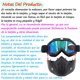 thumbnail image 4 of Motocross Gafas Para Casco Máscara De Motocicleta Accesorios Para Moto Estilo Harley Desmontables, 4 of 4
