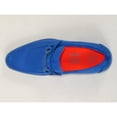 thumbnail image 6 of Men's TAYNO Shoes Soft Micro Suede Slip-on Loafer THE CAPRIO S Royal Blue, 6 of 8