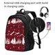 thumbnail image 2 of Disketp Christmas Tree Buffalo Plaid Mochila de Viaje Estampada para Laptop con Puerto de Carga USB, Mochila Impermeable para Computadora – Regalo para Hombres y Mujeres, 2 of 7
