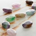 thumbnail image 2 of Bead Landing Fluorite Oval Beads, 18mm, 12 Pack, 2 of 3