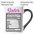 thumbnail image 4 of Cottage Creek Sister 16oz. Coffee Mug for Sisters, Ceramic, Letter Print, 4 of 5