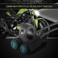 thumbnail image 2 of Motorcycle ON OFF, 22mm Universal Motorcycle Handlebar Headlight Brake Fog Lights Horn Dual Button Switch Model A, 2 of 8