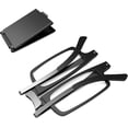 thumbnail image 1 of Lunettes de Lecture Ultra-Légères et Fines Pliables Lecteurs Pliables pour Hommes Femmes Compactes Portables Rectangulaires, 1 of 5
