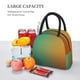 thumbnail image 5 of Balery Orange To Teal Gradient Bolsa de Almuerzo para Mujeres, Caja de Almuerzo, Bolsa de Almuerzo Pequeña Impermeable, Tote de Almuerzo Reutilizable con Gran Capacidad, 5 of 6
