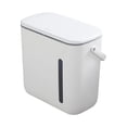 thumbnail image 1 of Cubo de basura con separación para residuos húmedos y secos, compartimentos, gran capacidad y cubo para té, ideal para furgonetas, cocina y baño., 1 of 7
