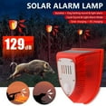thumbnail image 2 of Solar Animal Repeller Motion Sensor Outdoor Alarm Lamp Dog Barking Water, 2 of 8