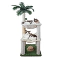 thumbnail image 1 of Árbol para gatos Fantasreen de 76 cm con 2 hamacas, 1 of 6