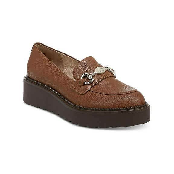 Giani Bernini Womens Mayaa Faux Leather Slip-On Loafers