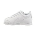 thumbnail image 4 of Puma Roma Basic Toddlers/Little Kids Shoes White/Light Gray 354260-14, 4 of 6