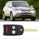 thumbnail image 3 of 2+1 Car Button Remote Key Fob Shell Cover Replacement Accessory Fit for Honda, 3 of 4