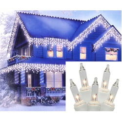 Wedding Lights Heavy Duty 300 Count Clear Icicle High Density Christmas 