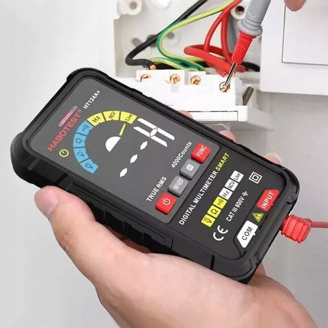 HT124A+ Digital Multimeter High Precision Multimeter Electrical Measurement