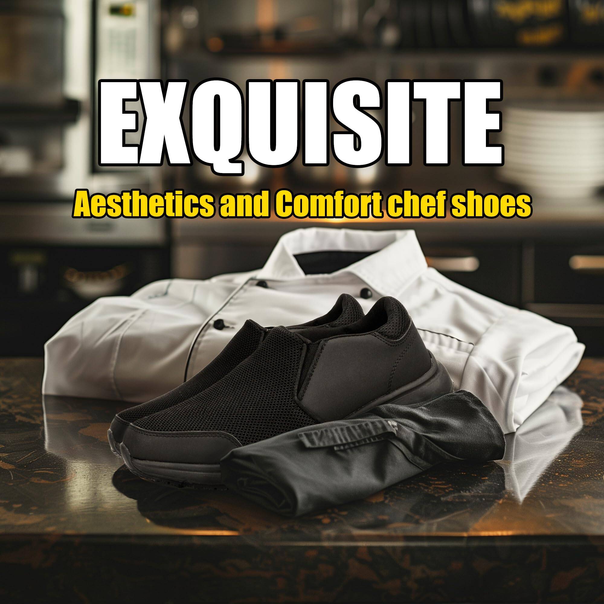 Furuian Non-Slip Waterproof Chef Work Shoes photo 6