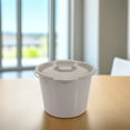 thumbnail image 3 of OULII Elder Care Chamber Pot With Lid Grey Plastic Convenient Urination 1Set, 3 of 6