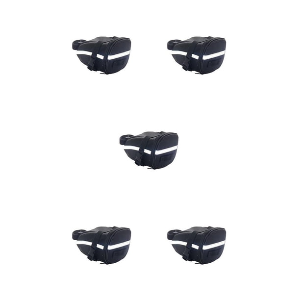 Wosthever Bolsa para asiento trasero de bicicleta con raya reflectante, portaequipajes resistente al desgaste, bolsa de almacenamiento Type2 NO2