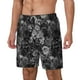 thumbnail image 1 of Balery Black Cats In A Garden Bañador para hombre, shorts de playa de secado rápido con entrepierna y forro de compresión-Small, 1 of 6
