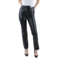 thumbnail image 3 of Agolde Womens 90s Leather Blend High Rise Pants, 3 of 4