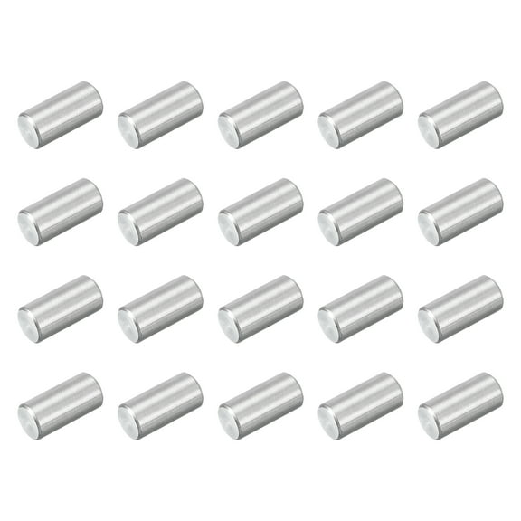 60Pcs M3x6mm 304 Stainless Steel Dowel Pin, Cylindrical Shelf Support Peg Pin